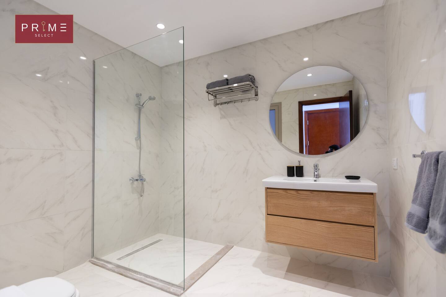 2 Bedroom Apt Z3 - Prime Select Galleria New Cairo — Full bathroom 1 in Prime Select Galleria New Cairo, New Cairo, Egypt