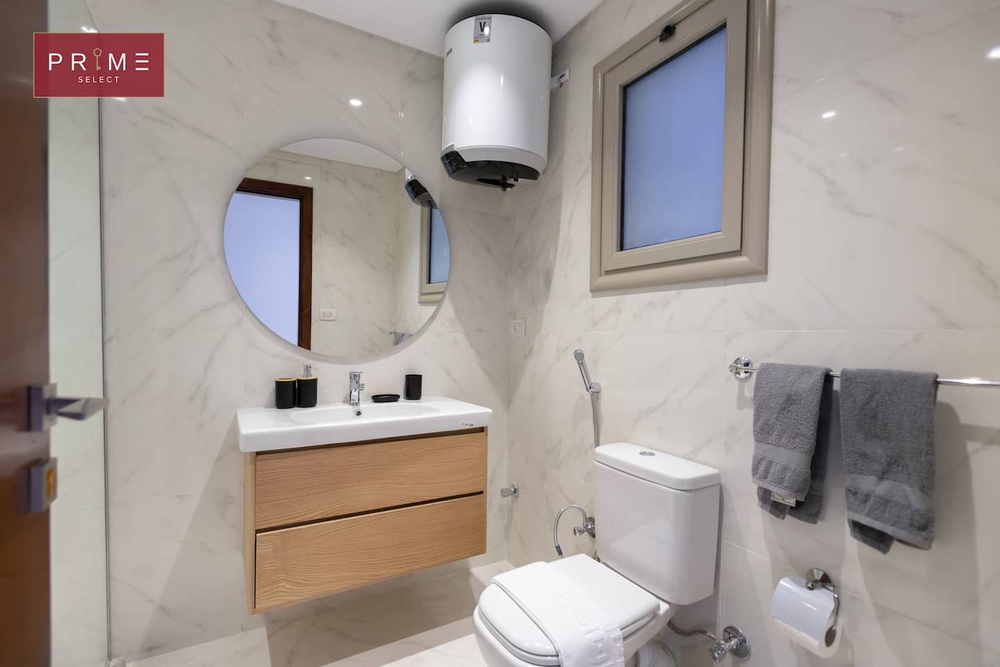 2 Bedroom Apt Z3 - Prime Select Galleria New Cairo — Full bathroom 1 in Prime Select Galleria New Cairo, New Cairo, Egypt — photo 2