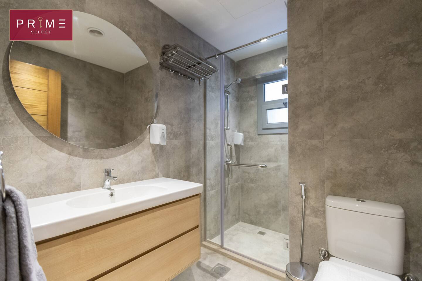 Superior 1Bed Apt - Prime Select Kattameya Bavaria — Full bathroom 1 in Prime Select Kattameya Bavaria, New Cairo, Egypt