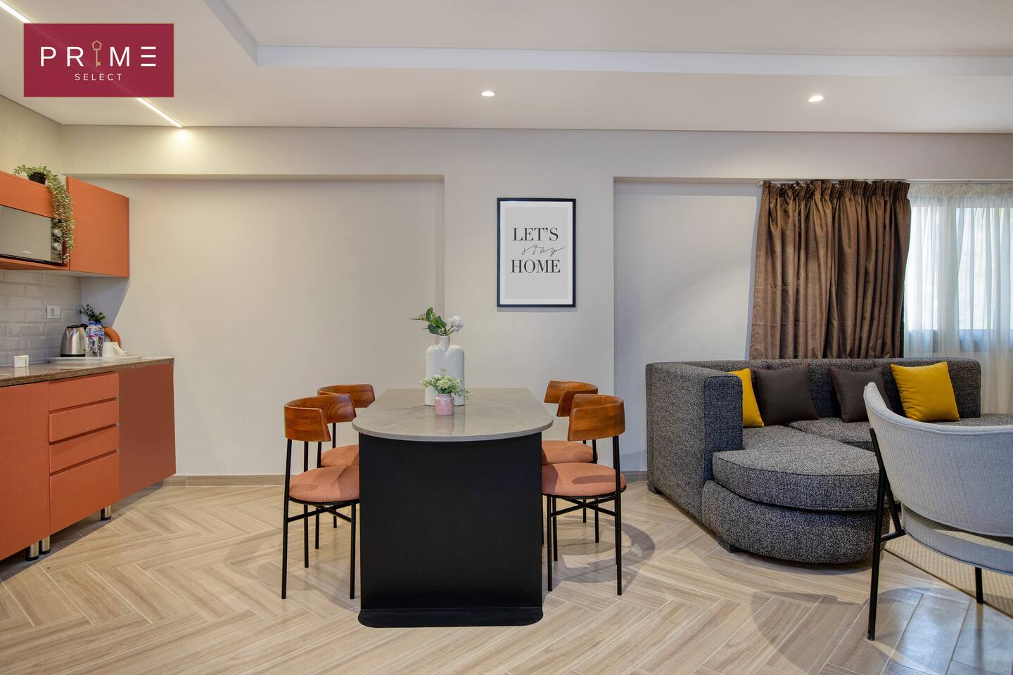 Deluxe 1 Bed Apt - Prime Select Kattameya Bavaria — Dining Area in Prime Select Kattameya Bavaria, New Cairo, Egypt — photo 2