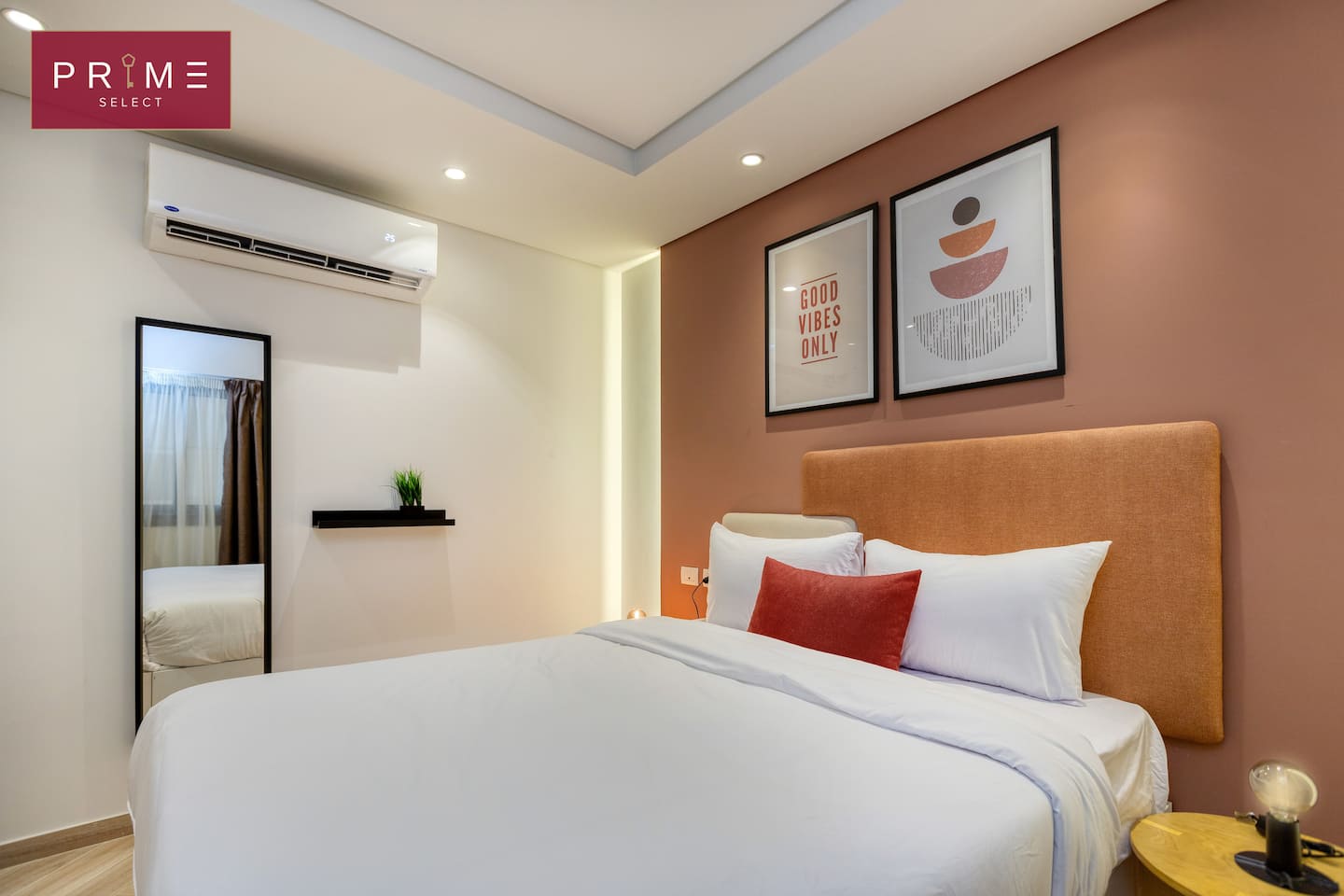 Deluxe 1 Bed Apt - Prime Select Kattameya Bavaria — Bedroom 1 in Prime Select Kattameya Bavaria, New Cairo, Egypt — photo 3