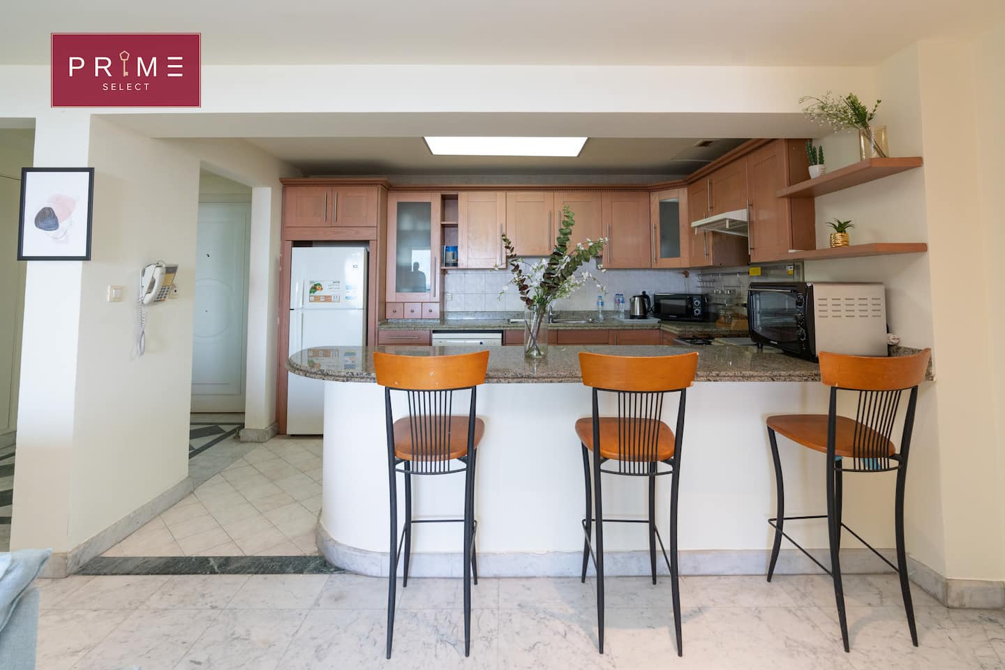 2BDRs Apt Seaview - Prime Select San Stefano Alex. — Full Kitchen in Prime Select San Stefano Alex., Alexandria, Egypt