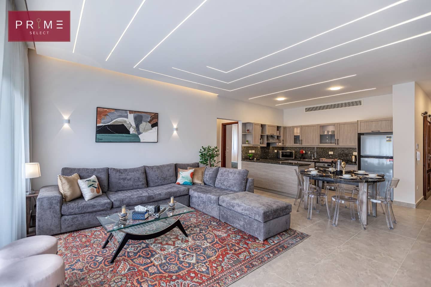 Two Bedrooms - Prime Select Lake View — Living Room in Prime Select Lake View, New Cairo, Egypt — photo 2