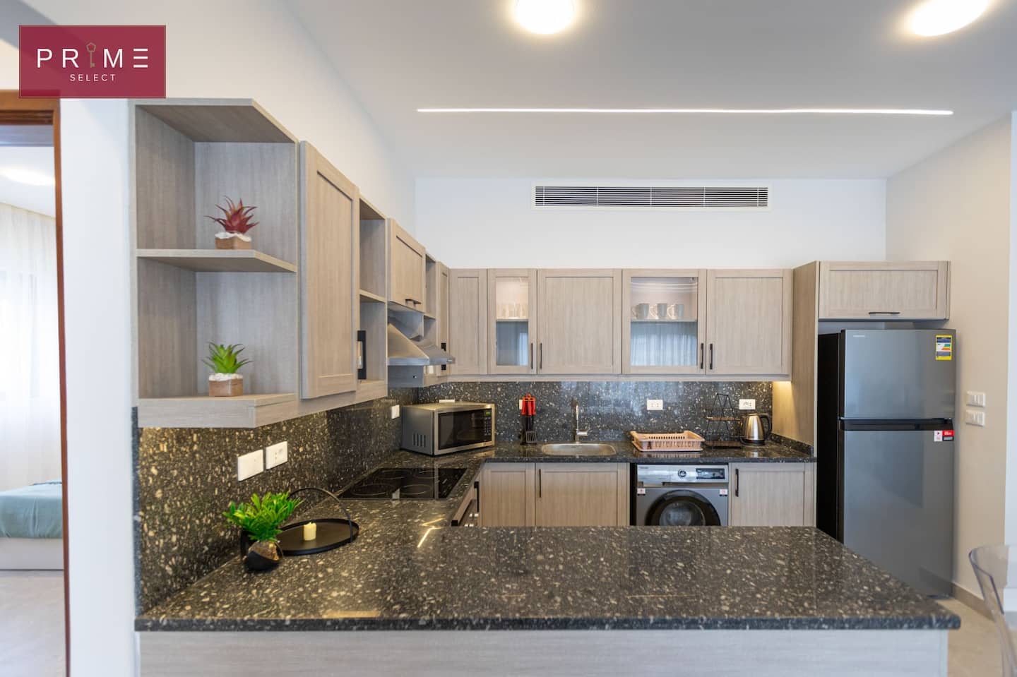 Two Bedrooms - Prime Select Lake View — Full Kitchen in Prime Select Lake View, New Cairo, Egypt — photo 2