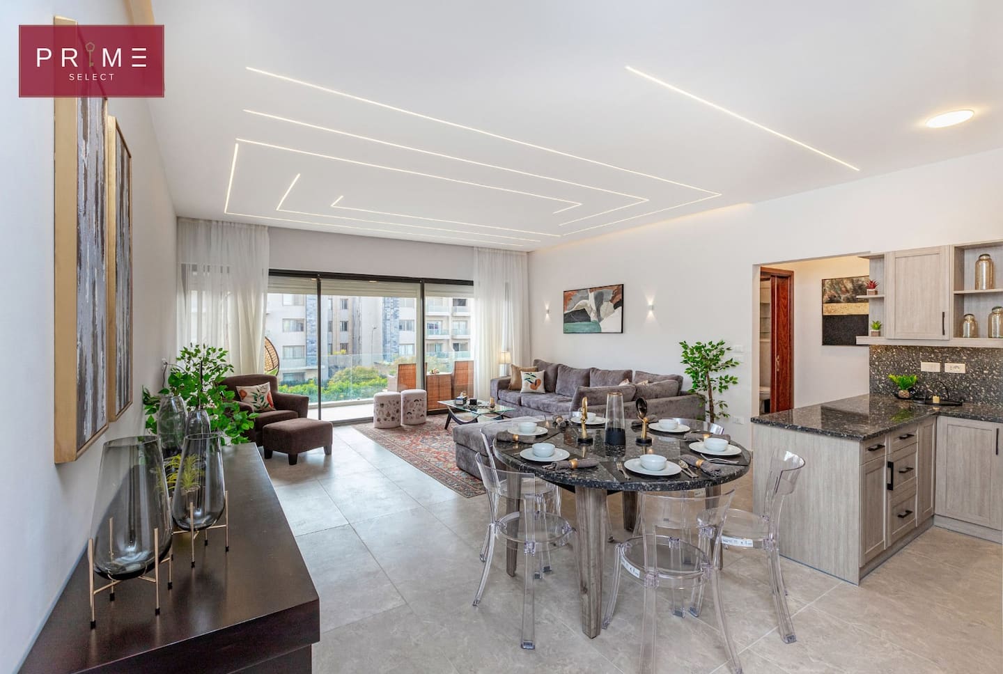 Two Bedrooms - Prime Select Lake View — Dining Area in Prime Select Lake View, New Cairo, Egypt