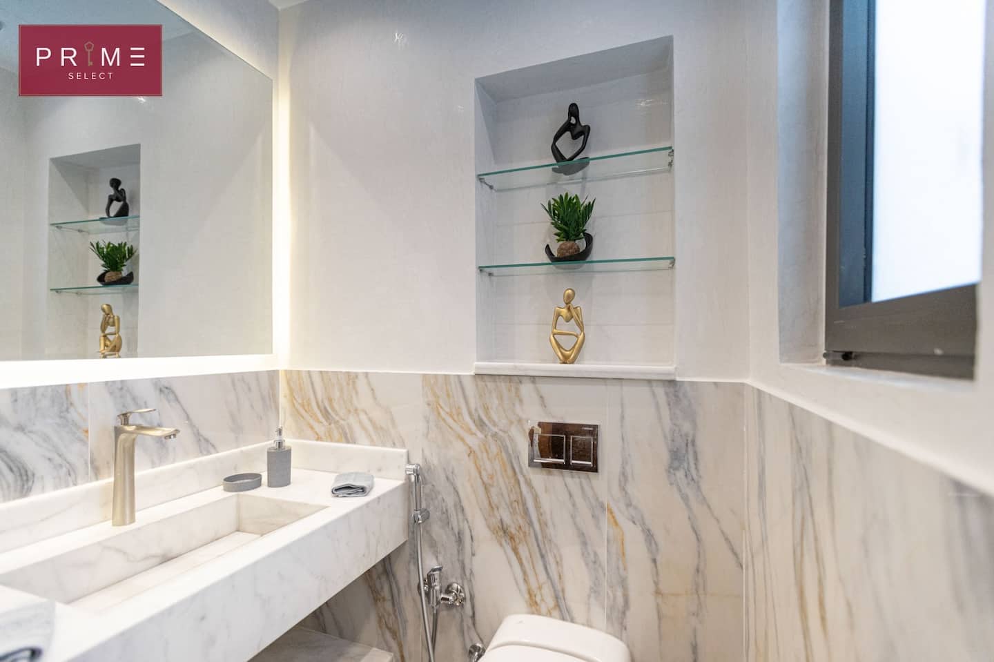Two Bedrooms - Prime Select Lake View — Half Bathroom 1 in Prime Select Lake View, New Cairo, Egypt — photo 2