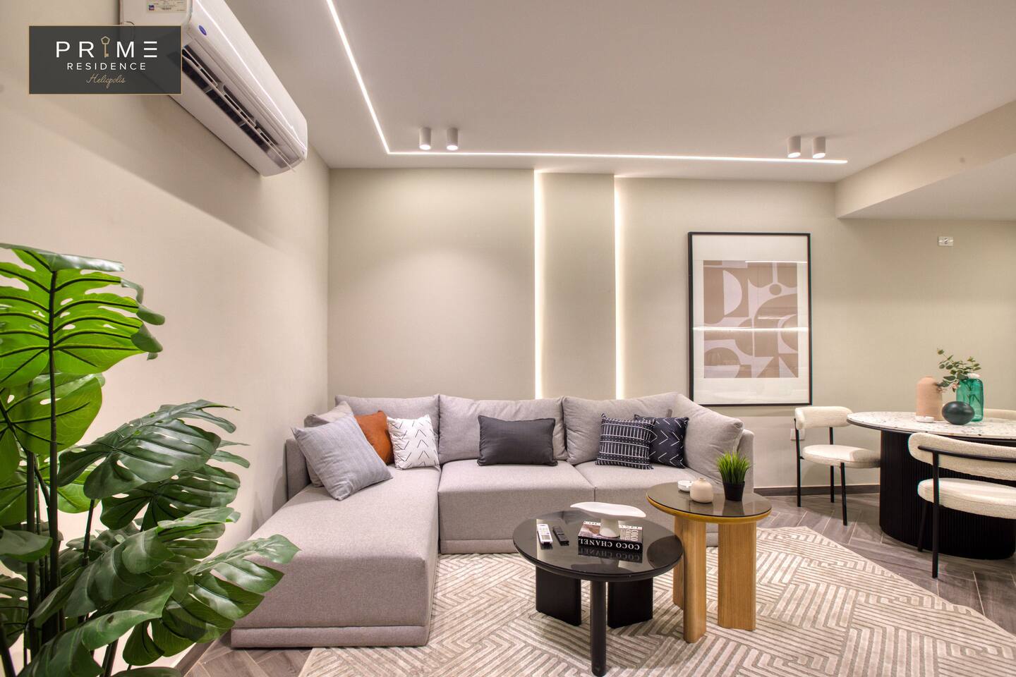 Superior 1 BDR Apt - Prime Residence Heliopolis — Living Room in Prime Residence Heliopolis, Cairo, Egypt