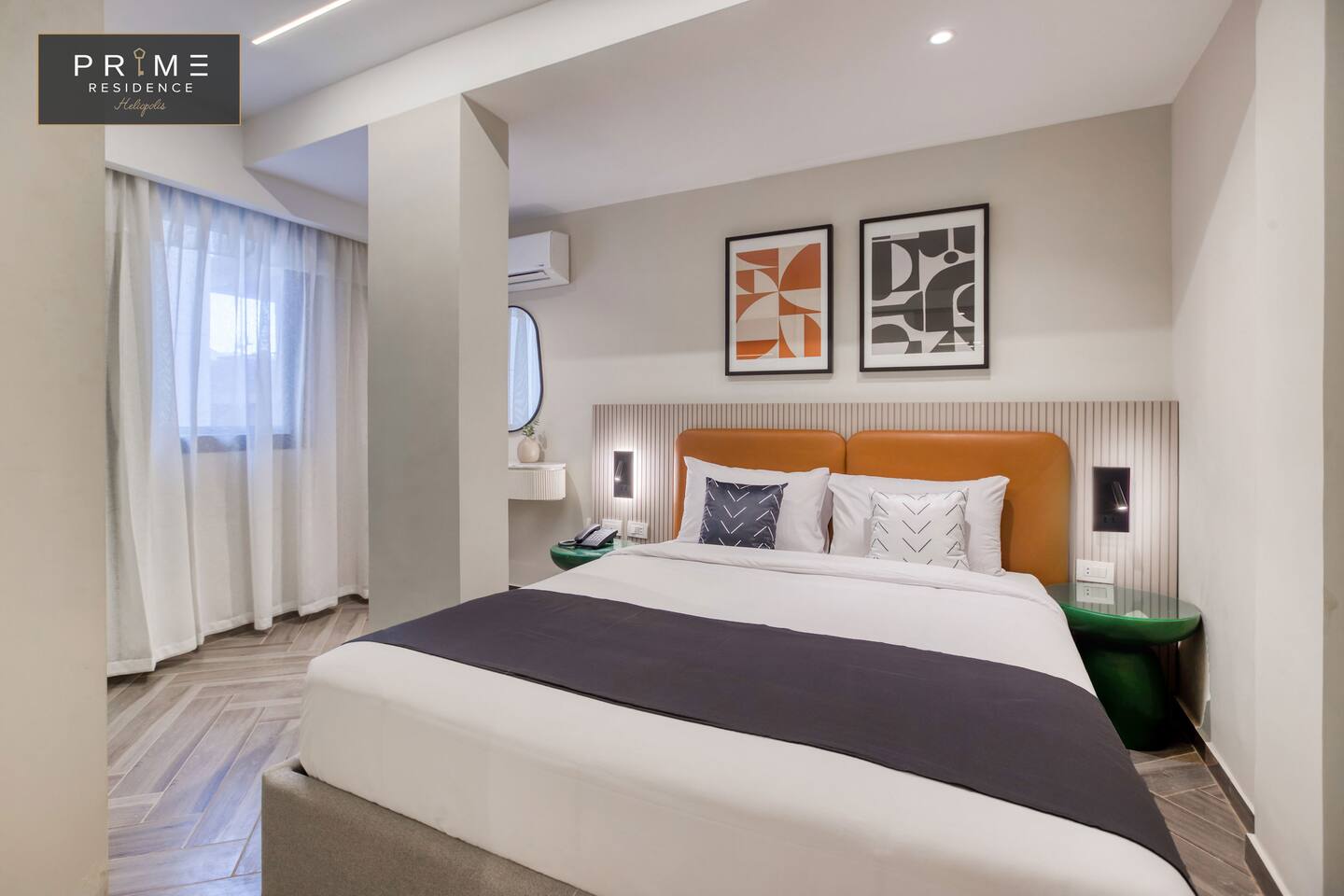Superior 1 BDR Apt - Prime Residence Heliopolis — Bedroom 1 in Prime Residence Heliopolis, Cairo, Egypt