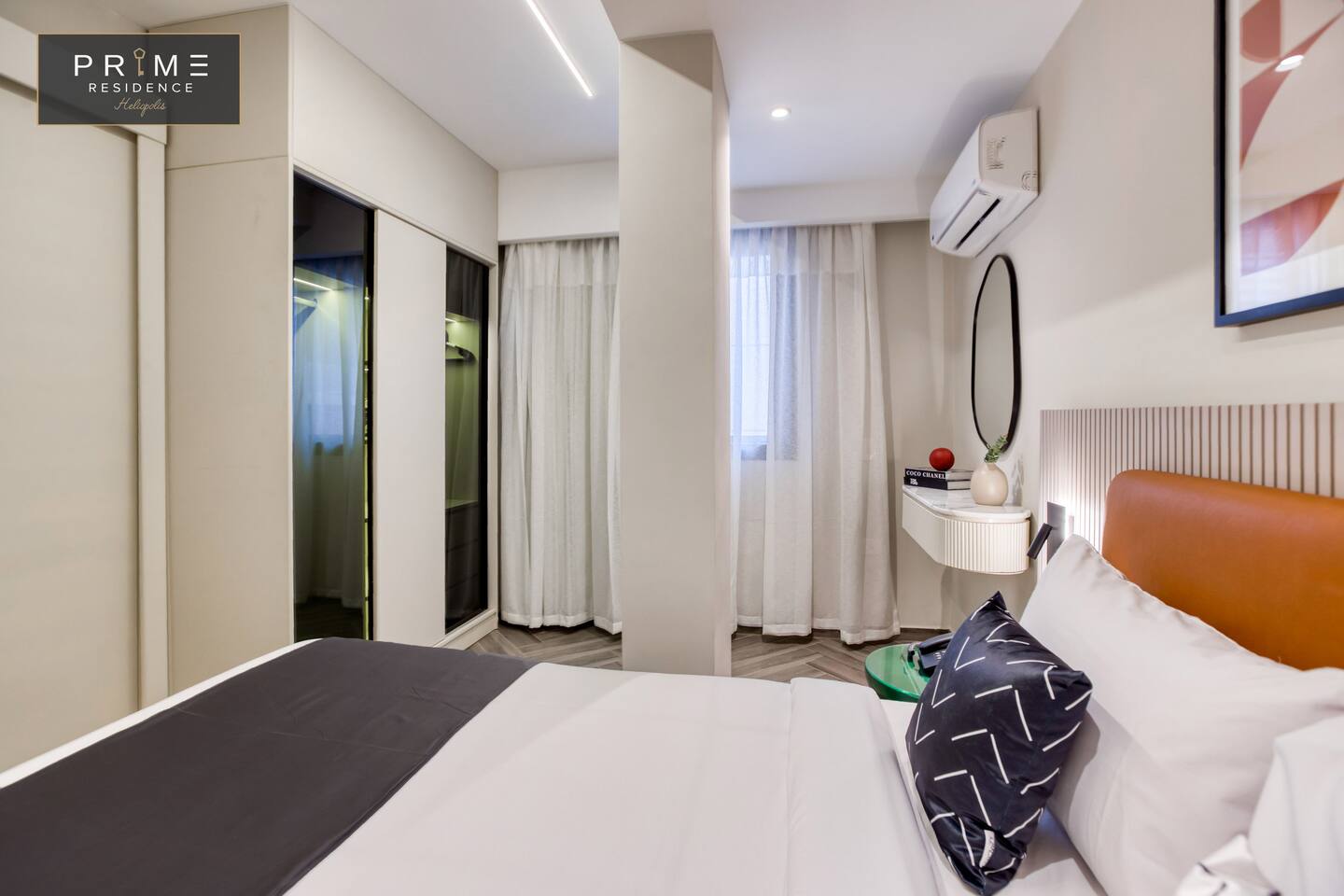Superior 1 BDR Apt - Prime Residence Heliopolis — Bedroom 1 in Prime Residence Heliopolis, Cairo, Egypt — photo 2