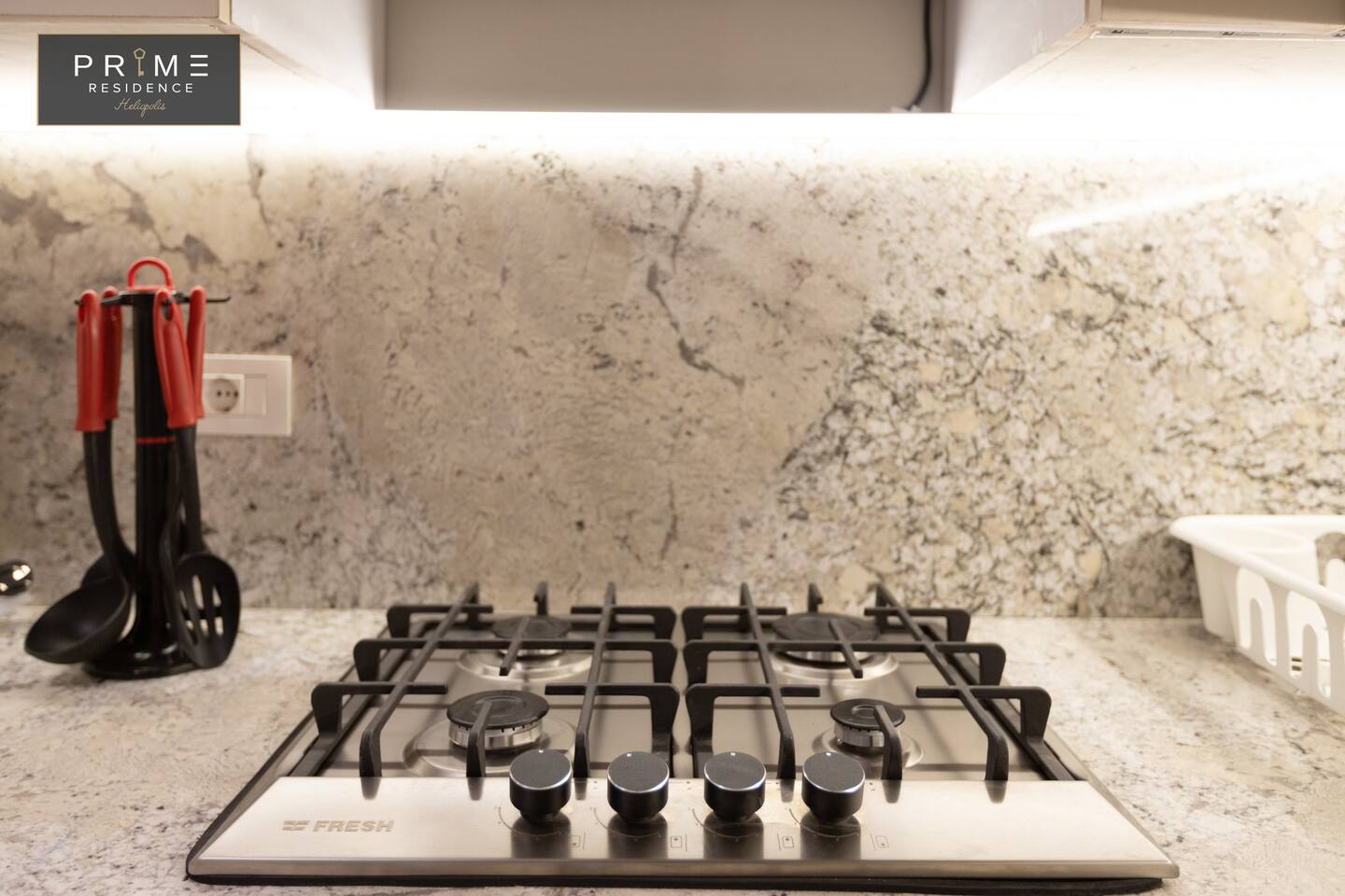 Standard 1Bedroom Apt - Prime Residence Heliopolis — Full Kitchen in Prime Residence Heliopolis, Cairo, Egypt — photo 3