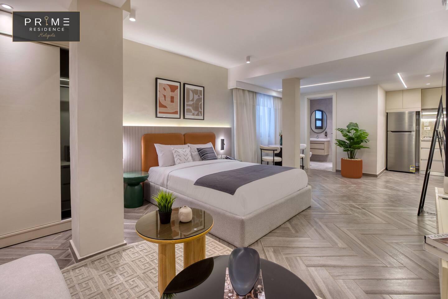 Deluxe Studio - Prime Residence Heliopolis — Bedroom 1 in Prime Residence Heliopolis, Cairo, Egypt