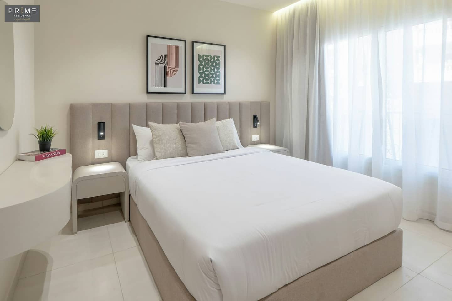 Std. 2 BDR Apt. - Prime Residence Zayed Heights — Bedroom 2 in Prime Residence Zayed Heights, Sheikh Zayed, Egypt — photo 2