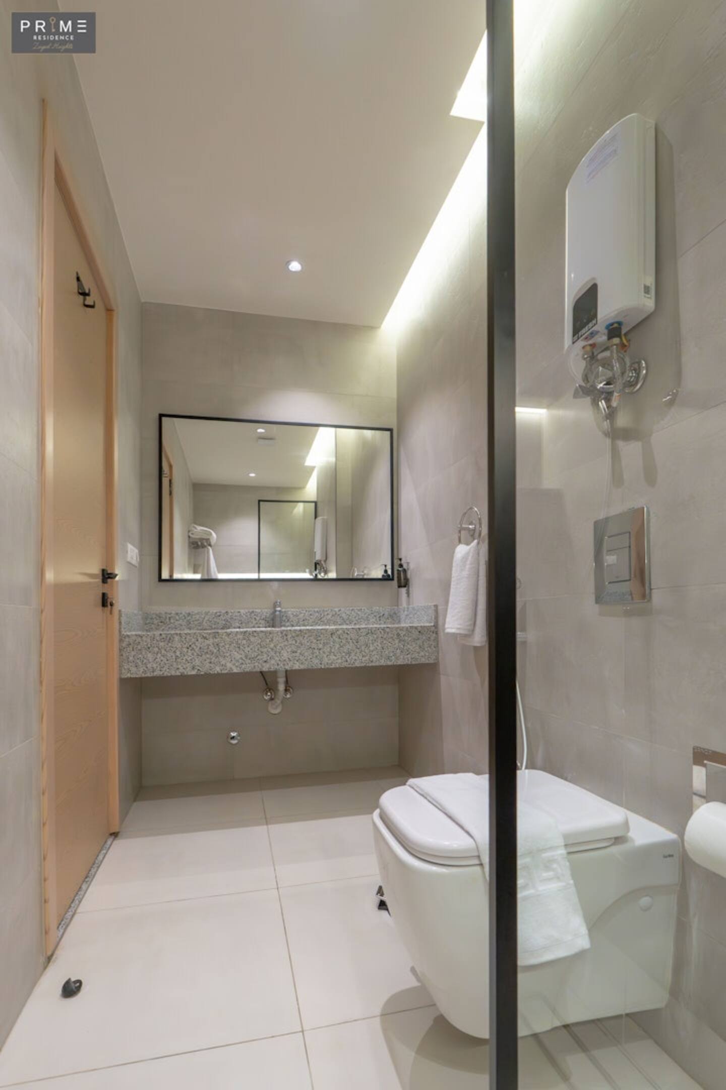 Std. 2 BDR Apt. - Prime Residence Zayed Heights — Full bathroom 1 in Prime Residence Zayed Heights, Sheikh Zayed, Egypt
