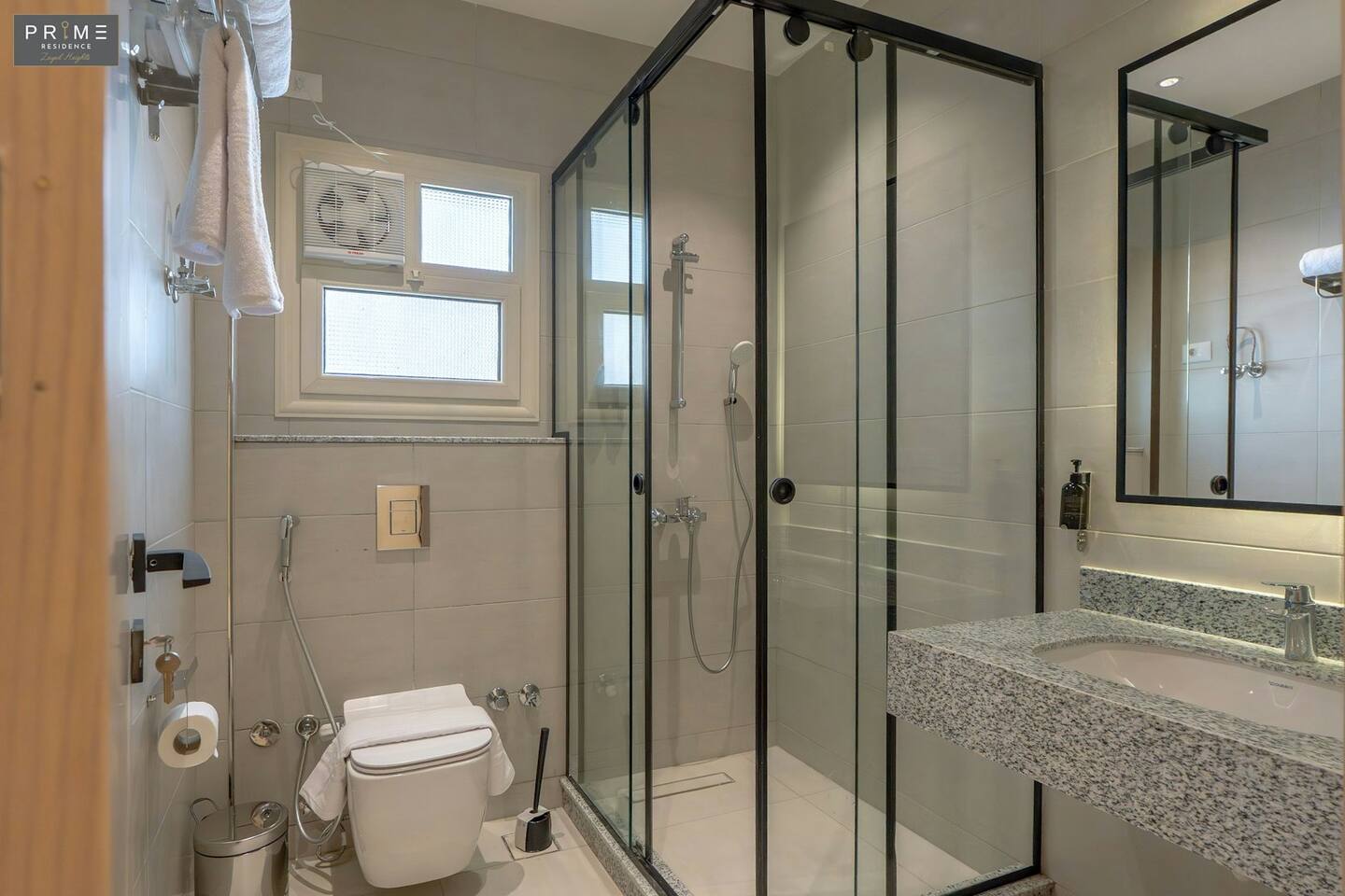 Std. 2 BDR Apt. - Prime Residence Zayed Heights — Full bathroom 1 in Prime Residence Zayed Heights, Sheikh Zayed, Egypt — photo 2