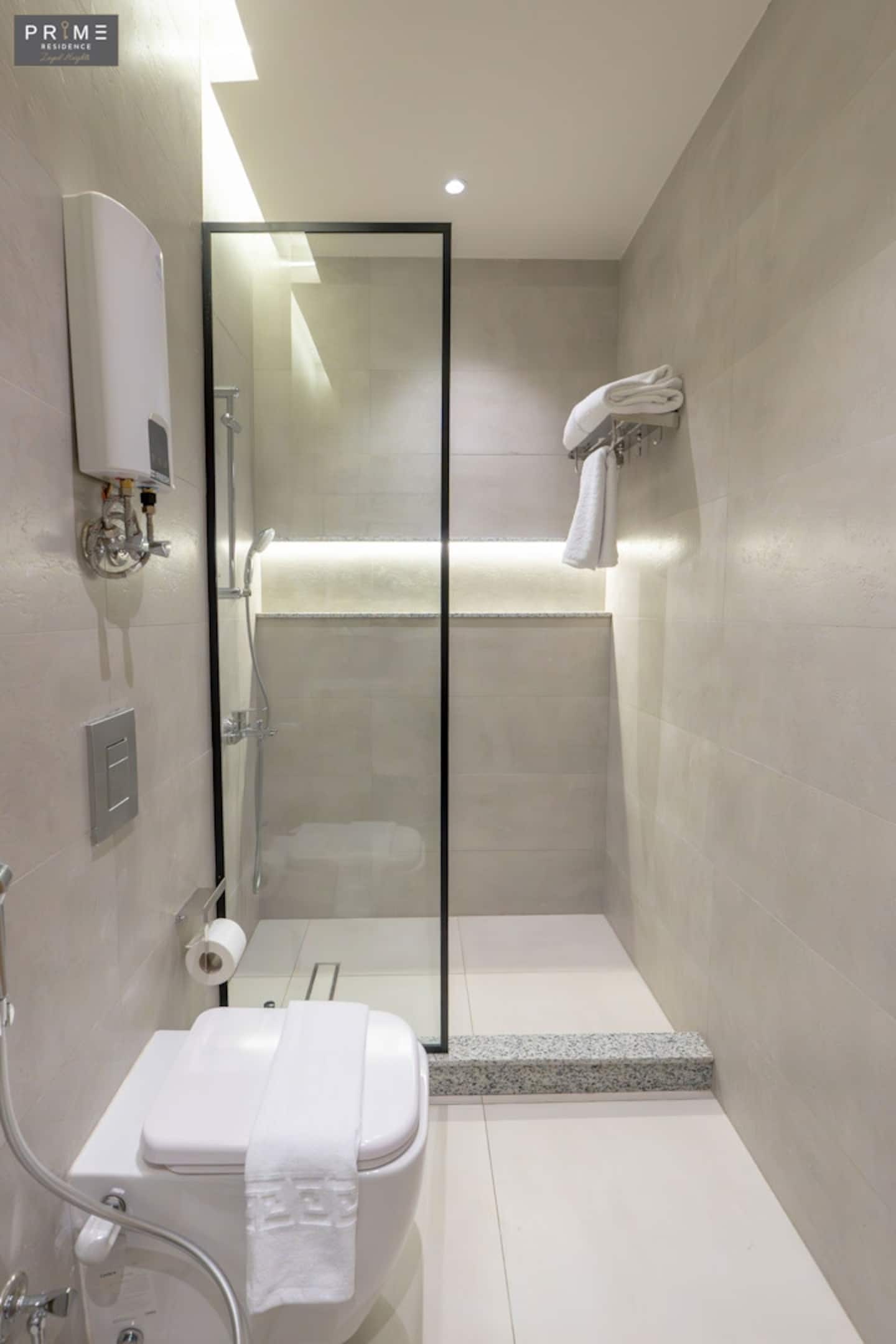Std. 2 BDR Apt. - Prime Residence Zayed Heights — Half Bathroom 1 in Prime Residence Zayed Heights, Sheikh Zayed, Egypt — photo 2