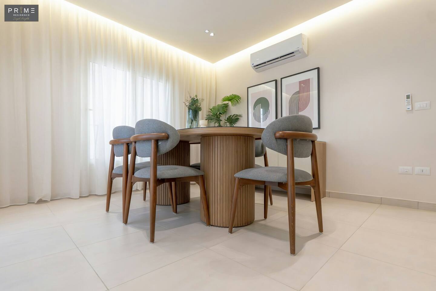 Dlx. 2 BDR. Apt. - Prime Residence Zayed Heights — Dining Area in Prime Residence Zayed Heights, Sheikh Zayed, Egypt — photo 3