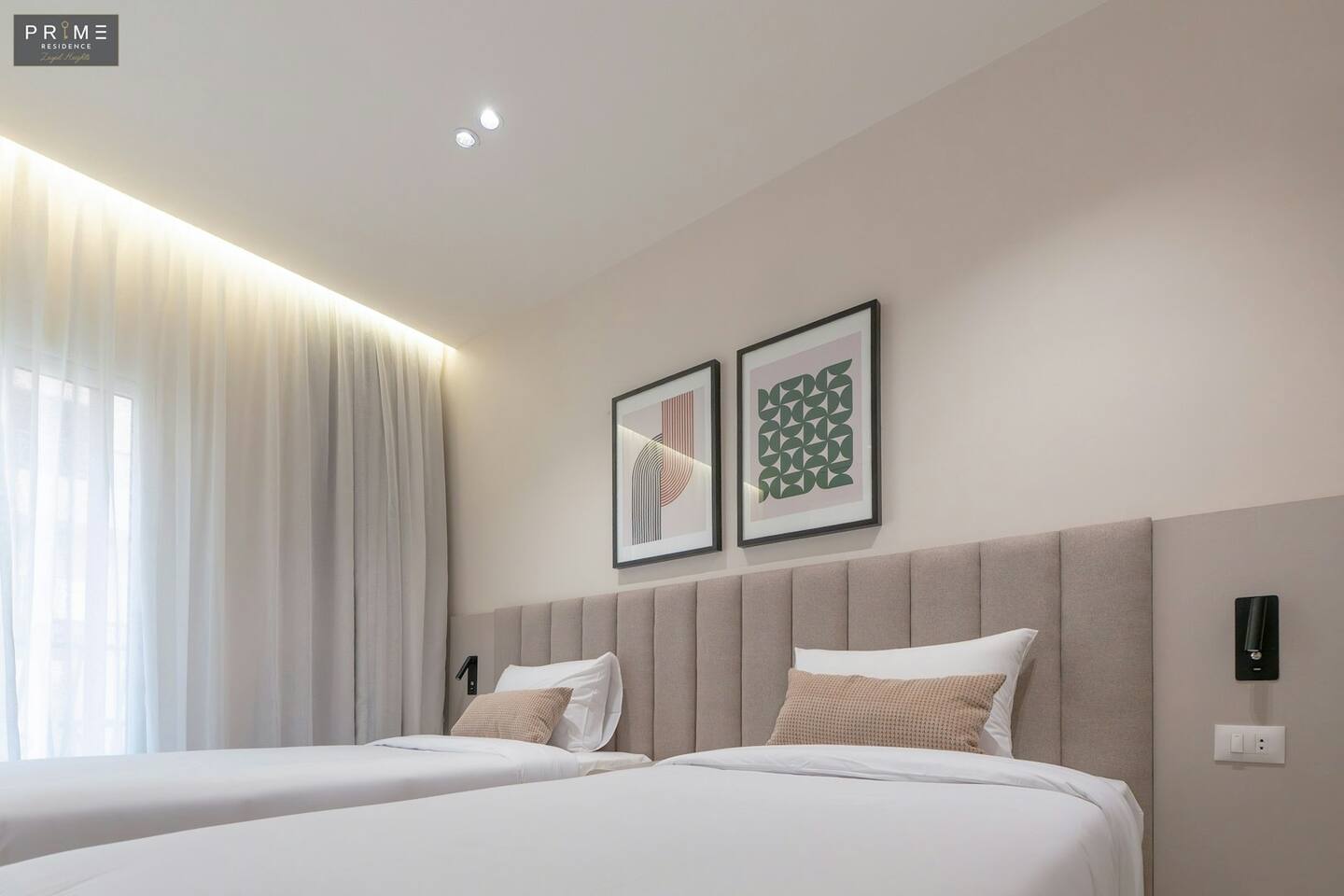Dlx. 2 BDR. Apt. - Prime Residence Zayed Heights — Bedroom 2 in Prime Residence Zayed Heights, Sheikh Zayed, Egypt — photo 2