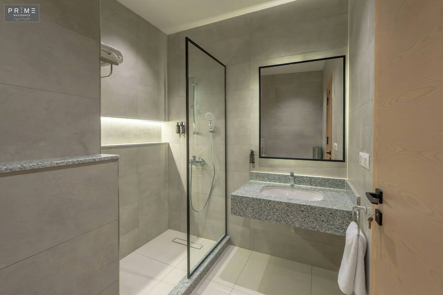 Dlx. 2 BDR. Apt. - Prime Residence Zayed Heights — Half Bathroom 1 in Prime Residence Zayed Heights, Sheikh Zayed, Egypt — photo 2