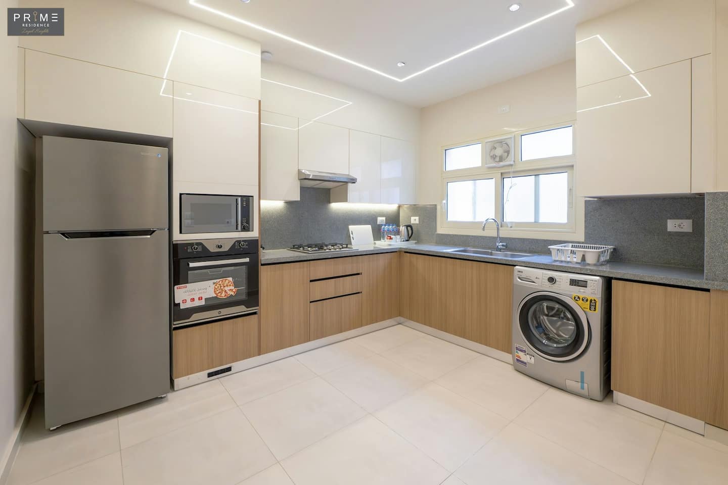 3-BDR Apt. - Prime Residence Zayed Heights — Full Kitchen in Prime Residence Zayed Heights, Sheikh Zayed, Egypt