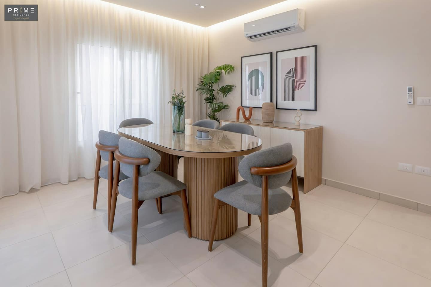 3-BDR Apt. - Prime Residence Zayed Heights — Dining Area in Prime Residence Zayed Heights, Sheikh Zayed, Egypt — photo 2