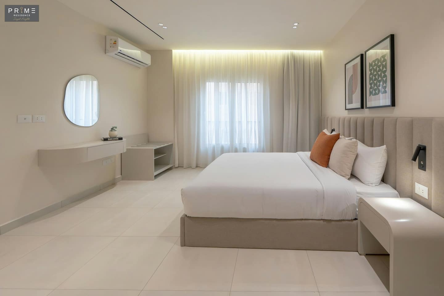 3-BDR Apt. - Prime Residence Zayed Heights — Bedroom 3 in Prime Residence Zayed Heights, Sheikh Zayed, Egypt — photo 2