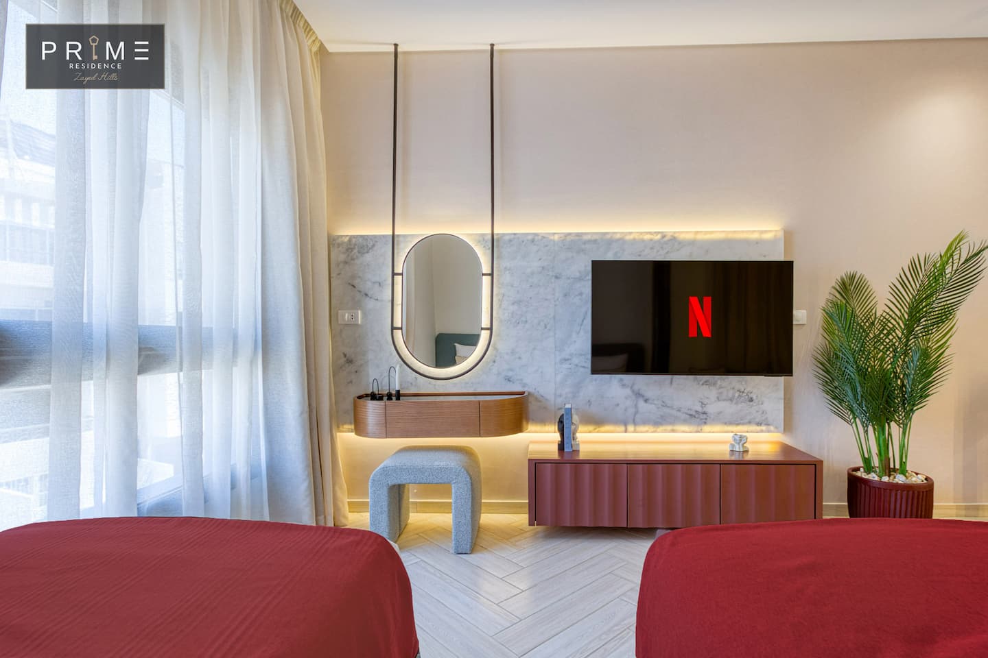Deluxe Studio Twin - Prime Residence Zayed Hills — Additional Photos in Prime Residence Zayed Hills, Sheikh Zayed, Egypt