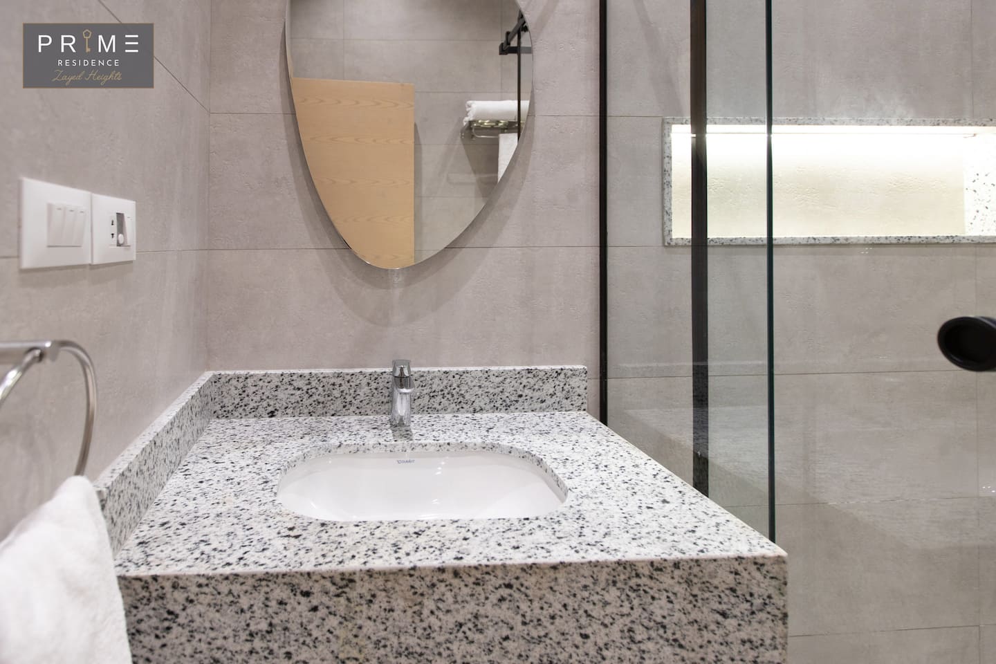 Std 1 BDR Twin beds -Prime Residence Zayed Heights — Full bathroom 1 in Prime Residence Zayed Heights, Sheikh Zayed, Egypt — photo 2