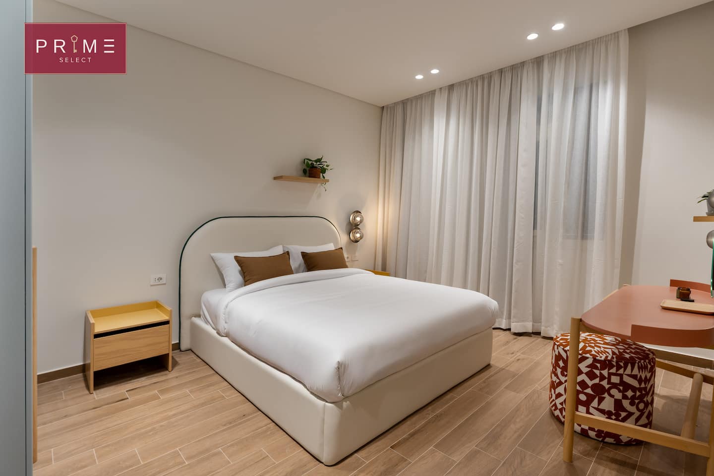 One BDR withTerrace- Prime Select Zamalek AlGezira — Bedroom 1 in Prime Select Zamalek AlGezira, Cairo, Egypt