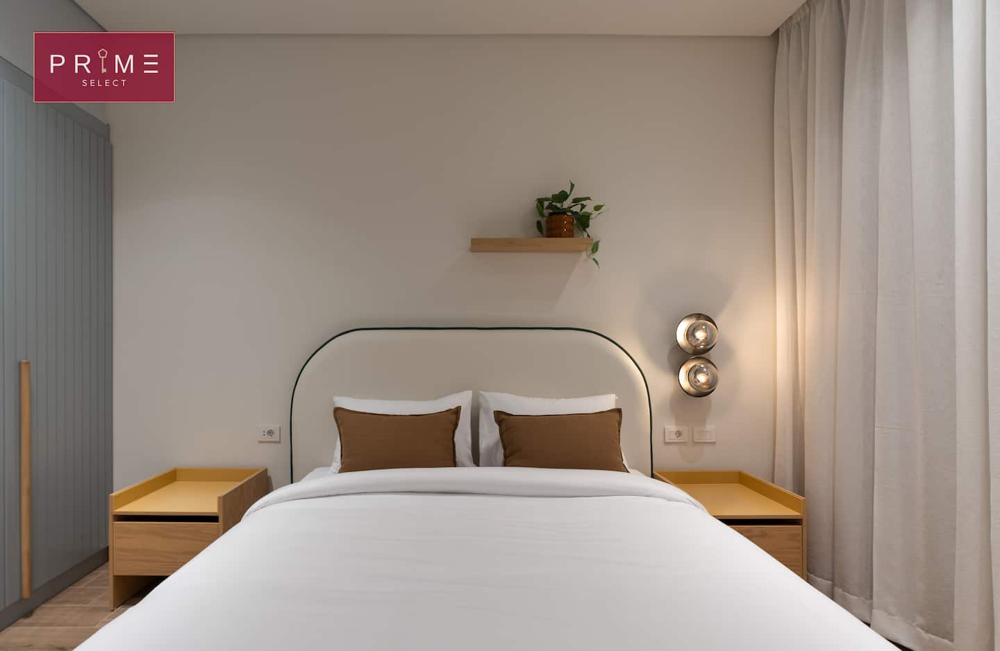 One BDR withTerrace- Prime Select Zamalek AlGezira — Bedroom 1 in Prime Select Zamalek AlGezira, Cairo, Egypt — photo 3