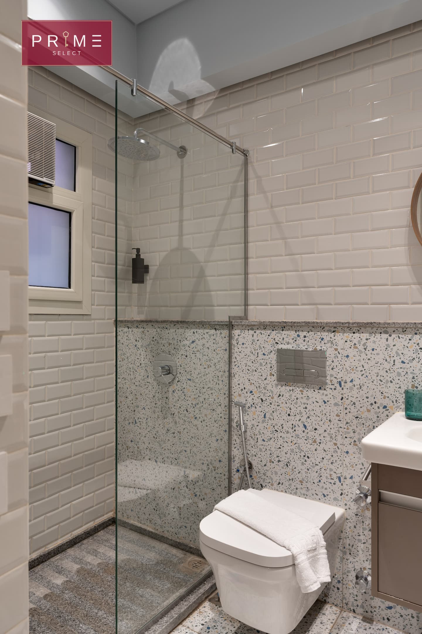 One BDR withTerrace- Prime Select Zamalek AlGezira — Full bathroom 1 in Prime Select Zamalek AlGezira, Cairo, Egypt — photo 2