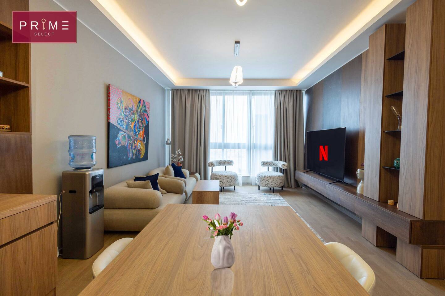 Sup. 2 Bedrooms Apt. - Prime Select Mall Of Arabia — Living Room in Prime Select Mall Of Arabia, 6th of October, Egypt — photo 3