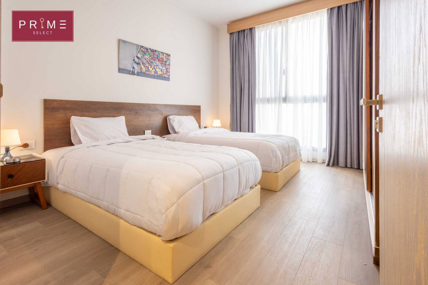Sup. 2 Bedrooms Apt. - Prime Select Mall Of Arabia — Bedroom 1 in Prime Select Mall Of Arabia, 6th of October, Egypt — photo 2