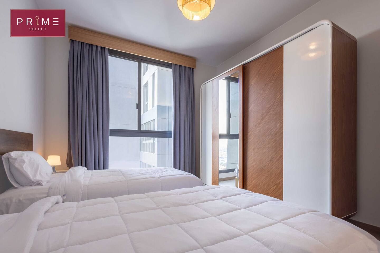 Sup. 2 Bedrooms Apt. - Prime Select Mall Of Arabia — Bedroom 1 in Prime Select Mall Of Arabia, 6th of October, Egypt — photo 3