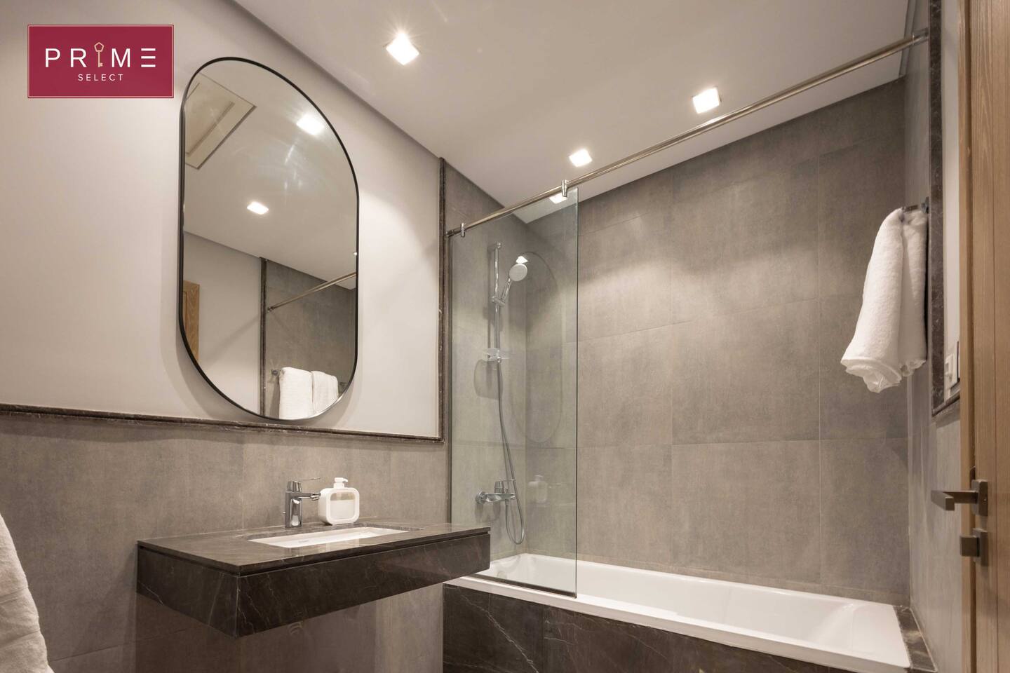 Sup. 2 Bedrooms Apt. - Prime Select Mall Of Arabia — Full bathroom 2 in Prime Select Mall Of Arabia, 6th of October, Egypt