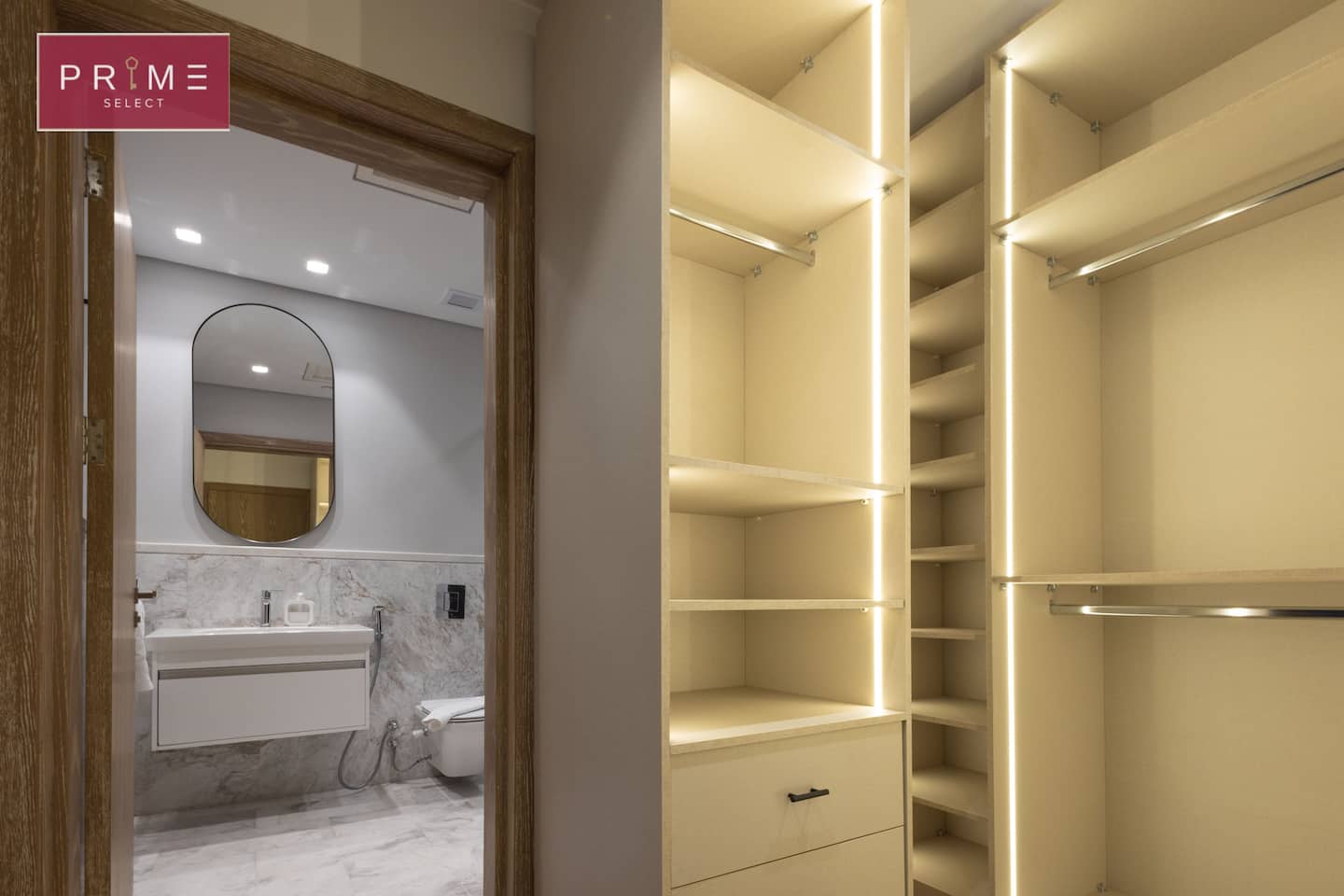 Sup. 2 Bedrooms Apt. - Prime Select Mall Of Arabia — Half Bathroom 1 in Prime Select Mall Of Arabia, 6th of October, Egypt — photo 2