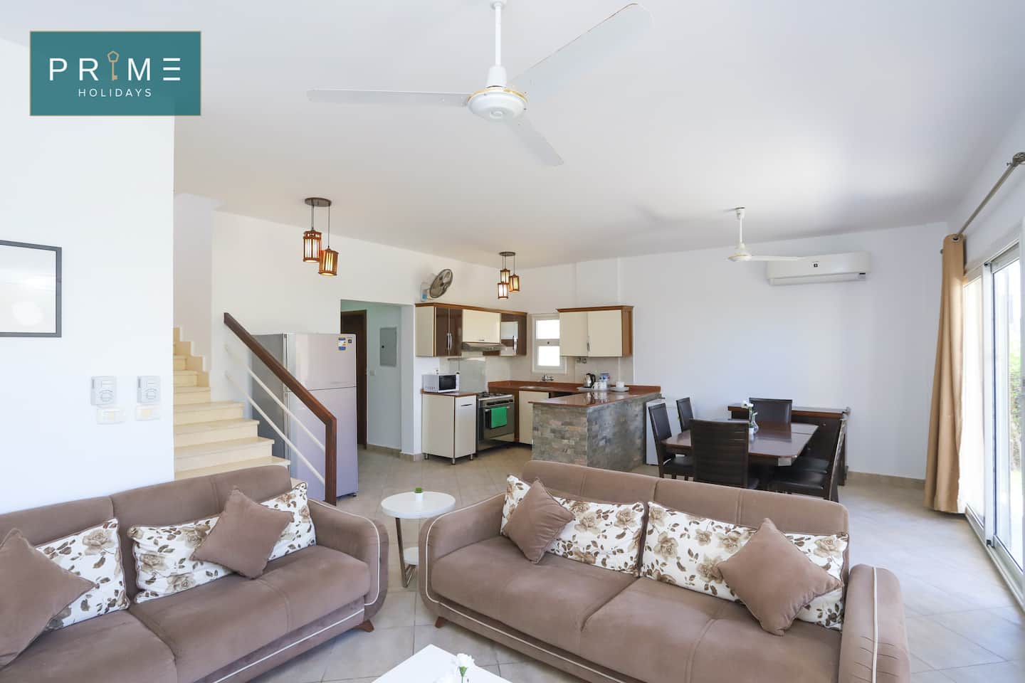 3 BDRs Chalet Duplex+Garden - Prime Holidays Amwaj — Living Room in Prime Holidays Amwaj, North Coast, Egypt