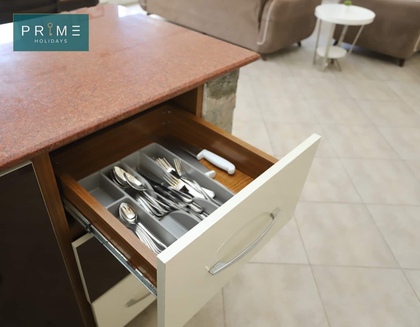 3 BDRs Chalet Duplex+Garden - Prime Holidays Amwaj — Full Kitchen in Prime Holidays Amwaj, North Coast, Egypt — photo 3