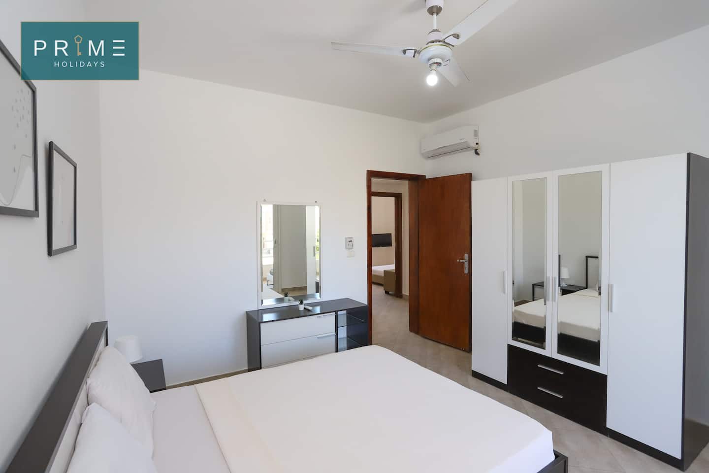 3 BDRs Chalet Duplex+Garden - Prime Holidays Amwaj — Bedroom 1 in Prime Holidays Amwaj, North Coast, Egypt