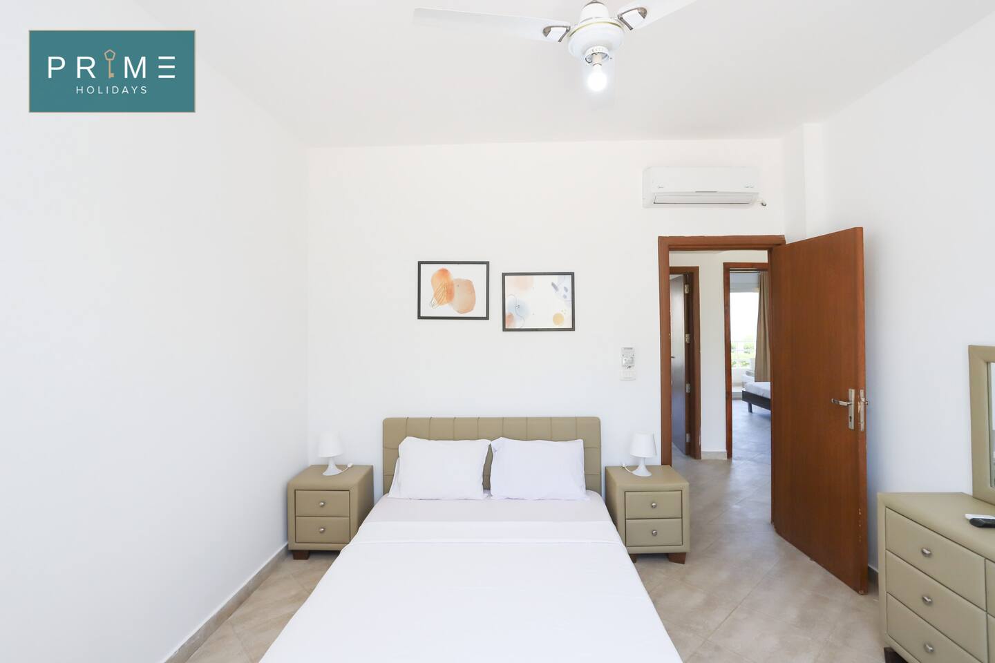 3 BDRs Chalet Duplex+Garden - Prime Holidays Amwaj — Bedroom 1 in Prime Holidays Amwaj, North Coast, Egypt — photo 3