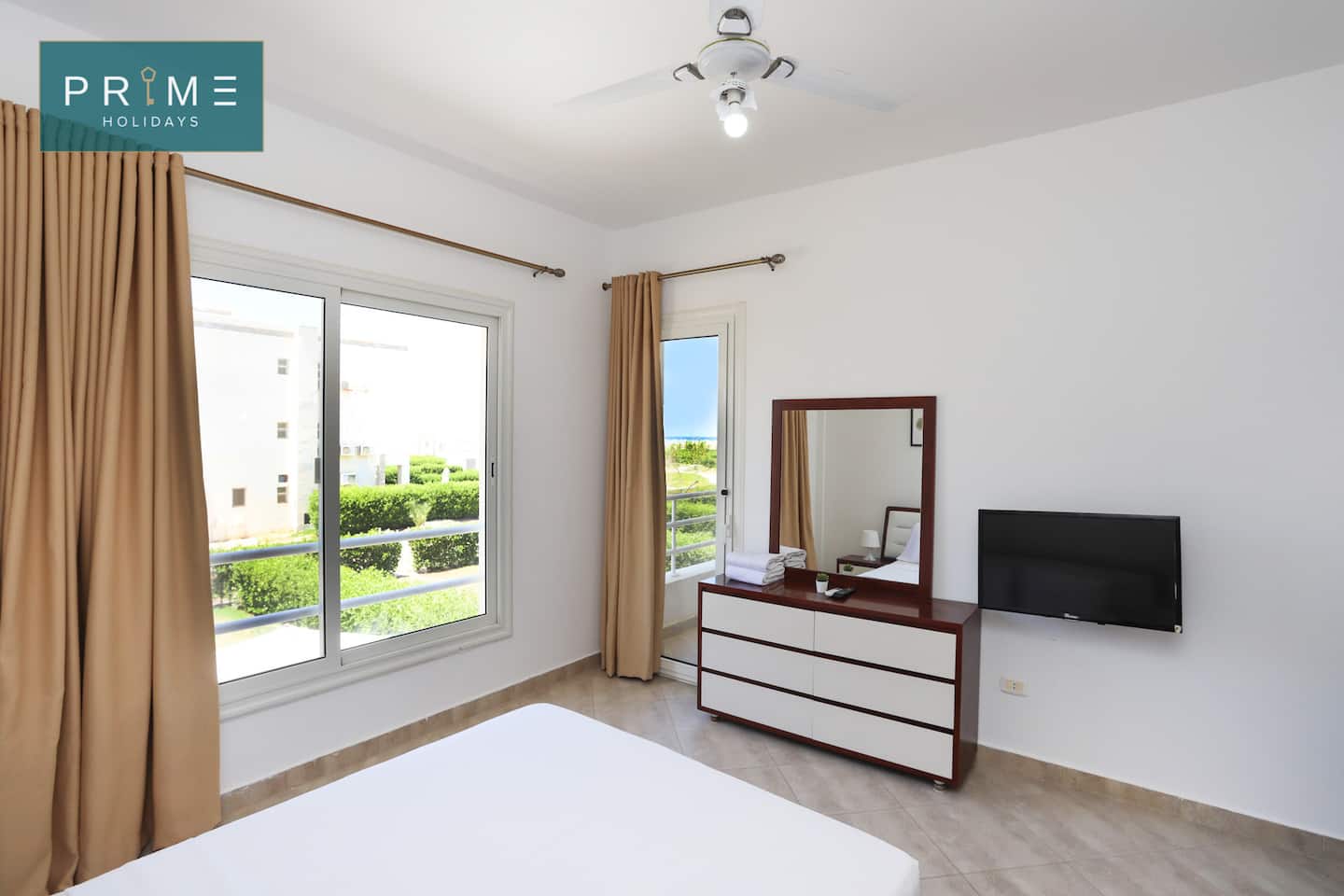 3 BDRs Chalet Duplex+Garden - Prime Holidays Amwaj — Bedroom 2 in Prime Holidays Amwaj, North Coast, Egypt — photo 3