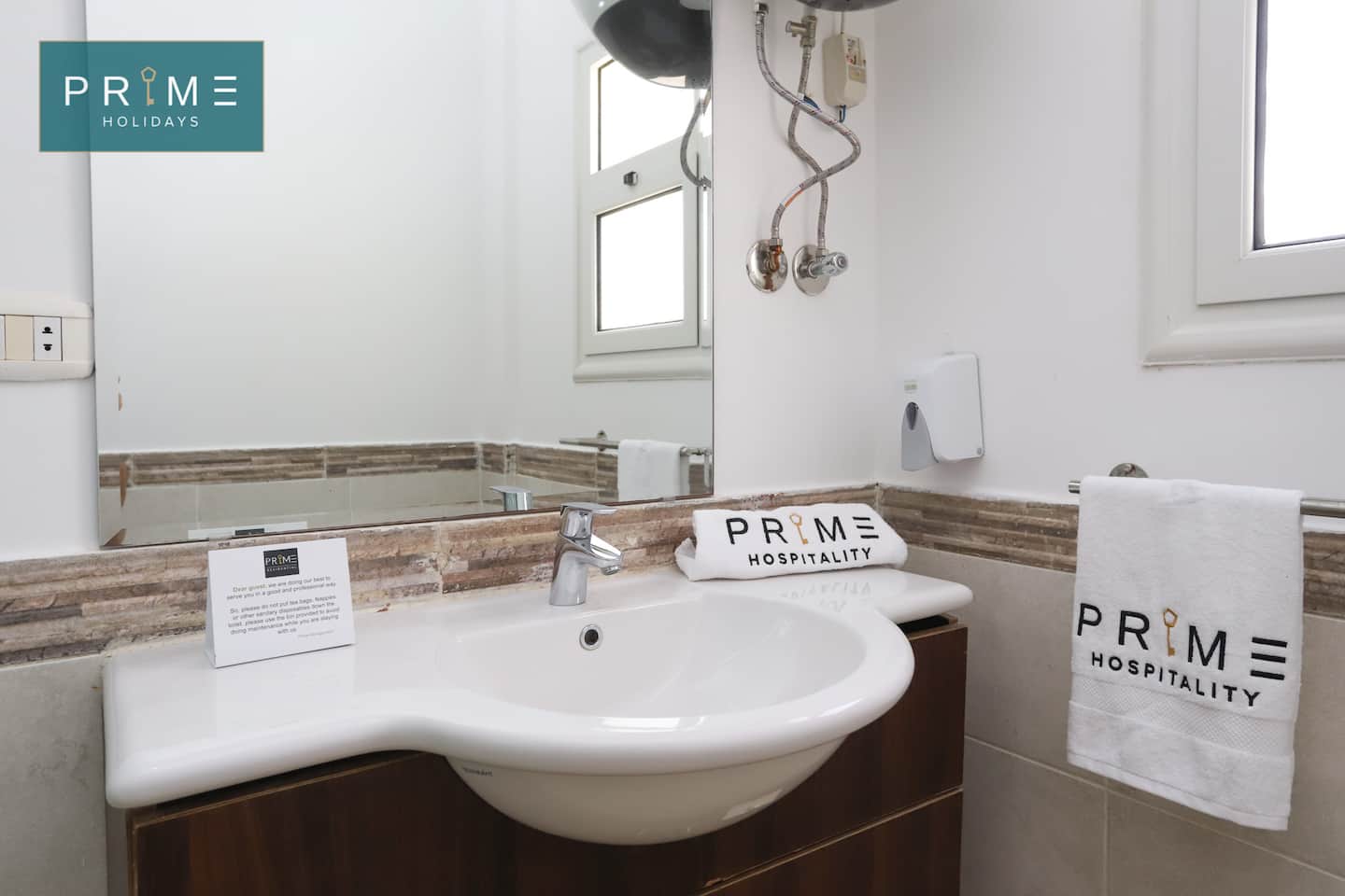3 BDRs Chalet Duplex+Garden - Prime Holidays Amwaj — Full bathroom 1 in Prime Holidays Amwaj, North Coast, Egypt — photo 2