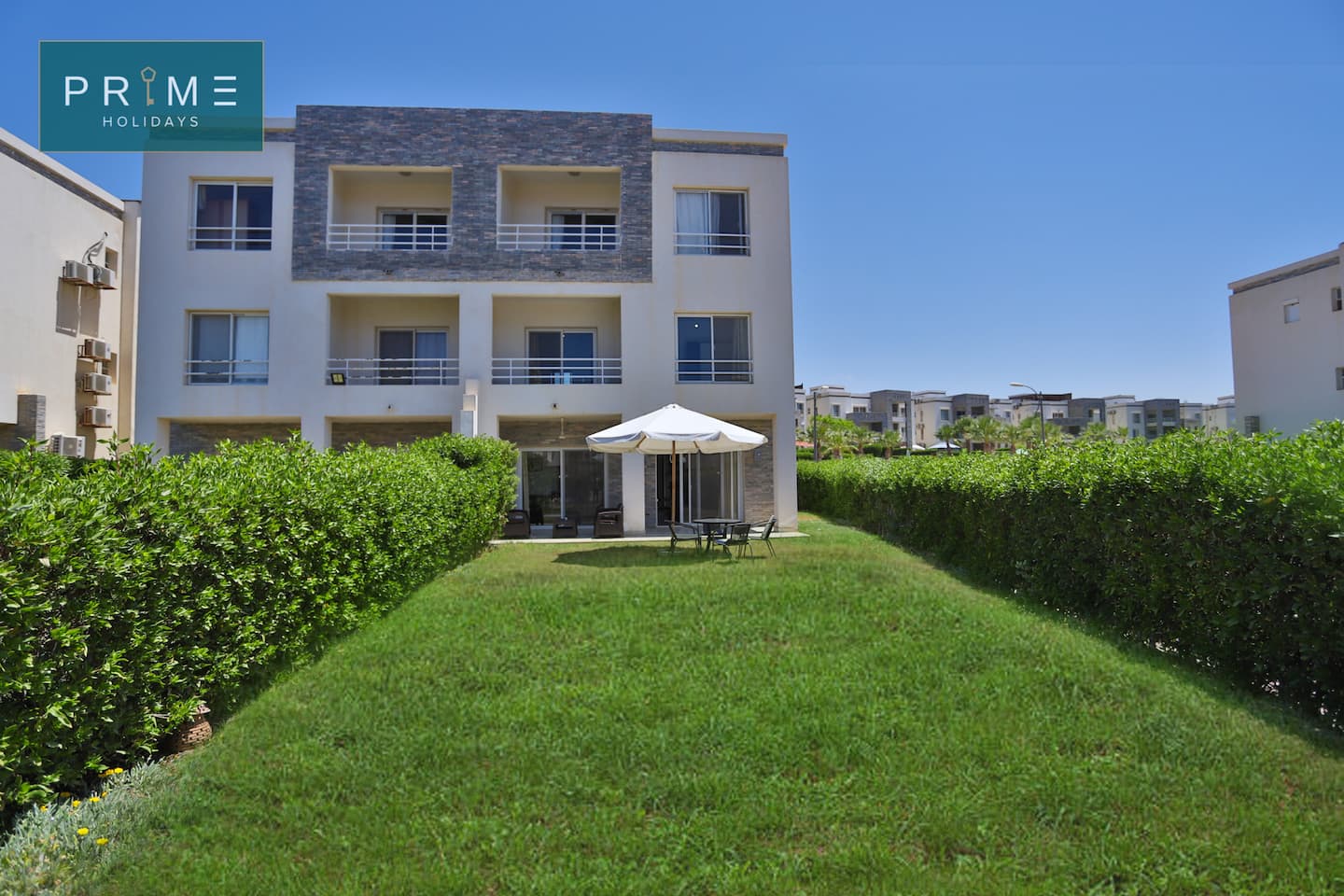 3 BDRs Chalet Duplex+Garden - Prime Holidays Amwaj — Exterior in Prime Holidays Amwaj, North Coast, Egypt