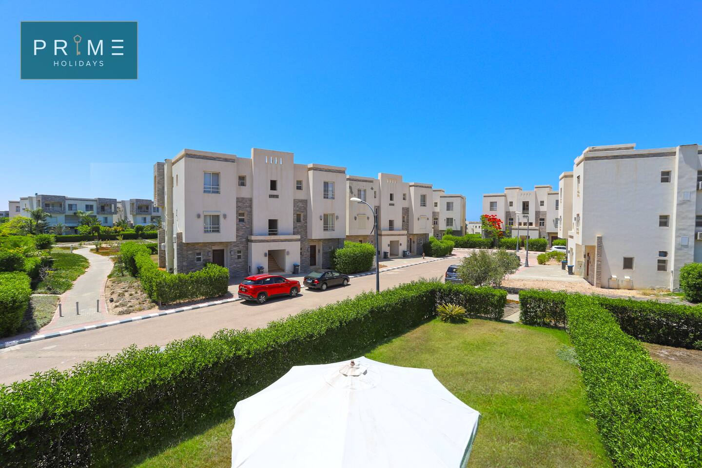 3 BDRs Chalet Duplex+Garden - Prime Holidays Amwaj — Exterior in Prime Holidays Amwaj, North Coast, Egypt — photo 2
