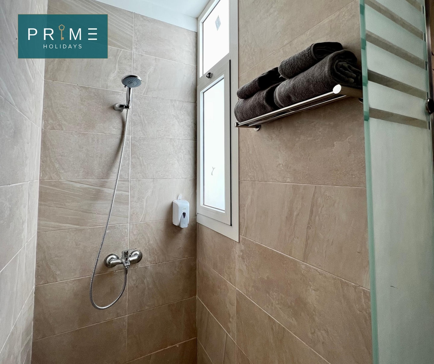 Three bedrooms chalet - Prime Holidays Seashell — Full bathroom 1 in Prime Holidays Seashell, North Coast, Egypt
