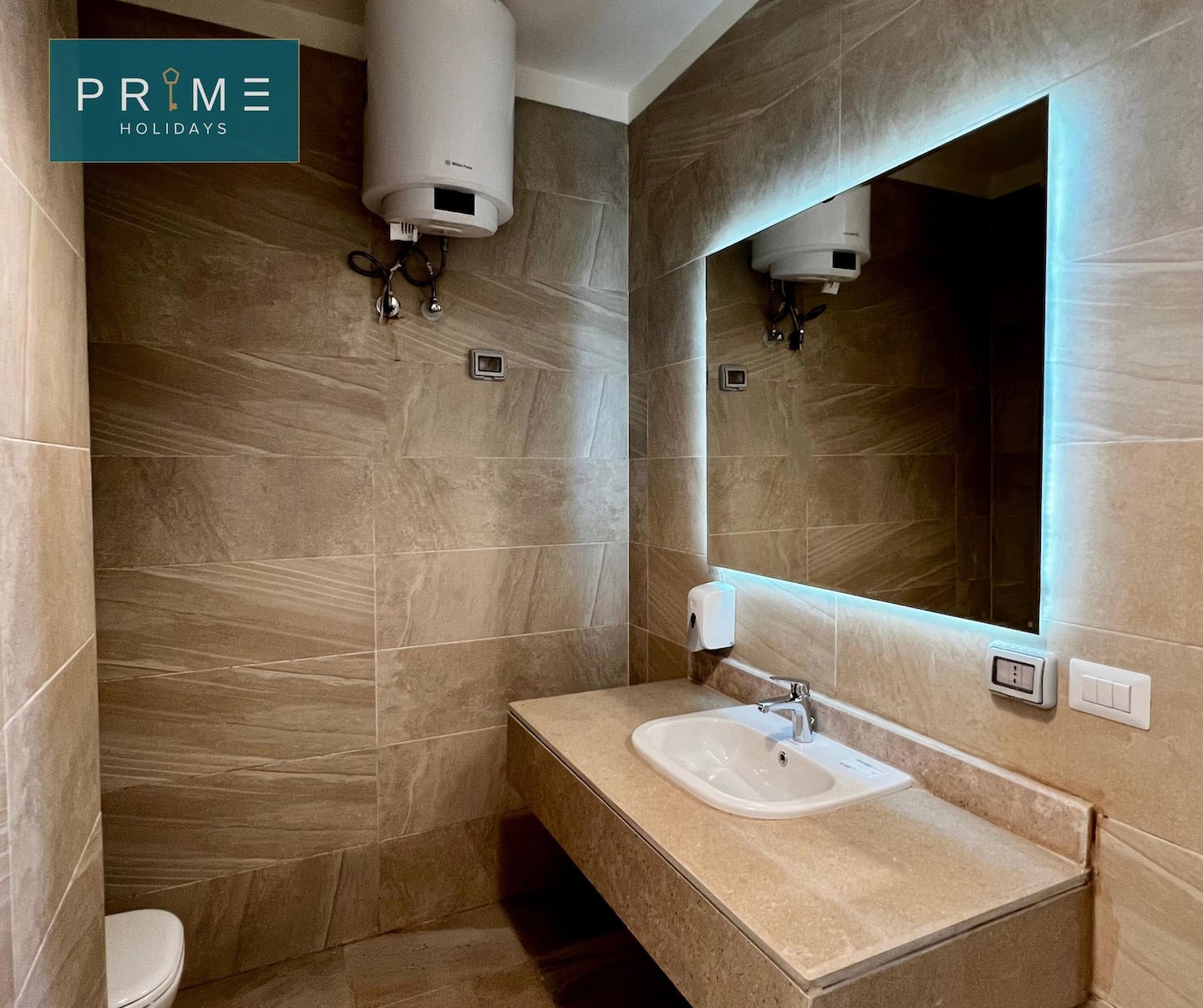 Three bedrooms chalet - Prime Holidays Seashell — Full bathroom 1 in Prime Holidays Seashell, North Coast, Egypt — photo 3