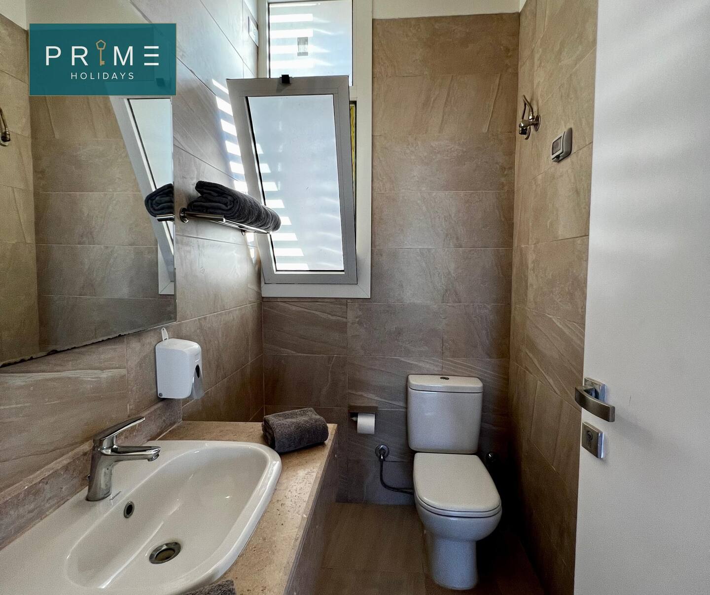 Three bedrooms chalet - Prime Holidays Seashell — Full bathroom 2 in Prime Holidays Seashell, North Coast, Egypt