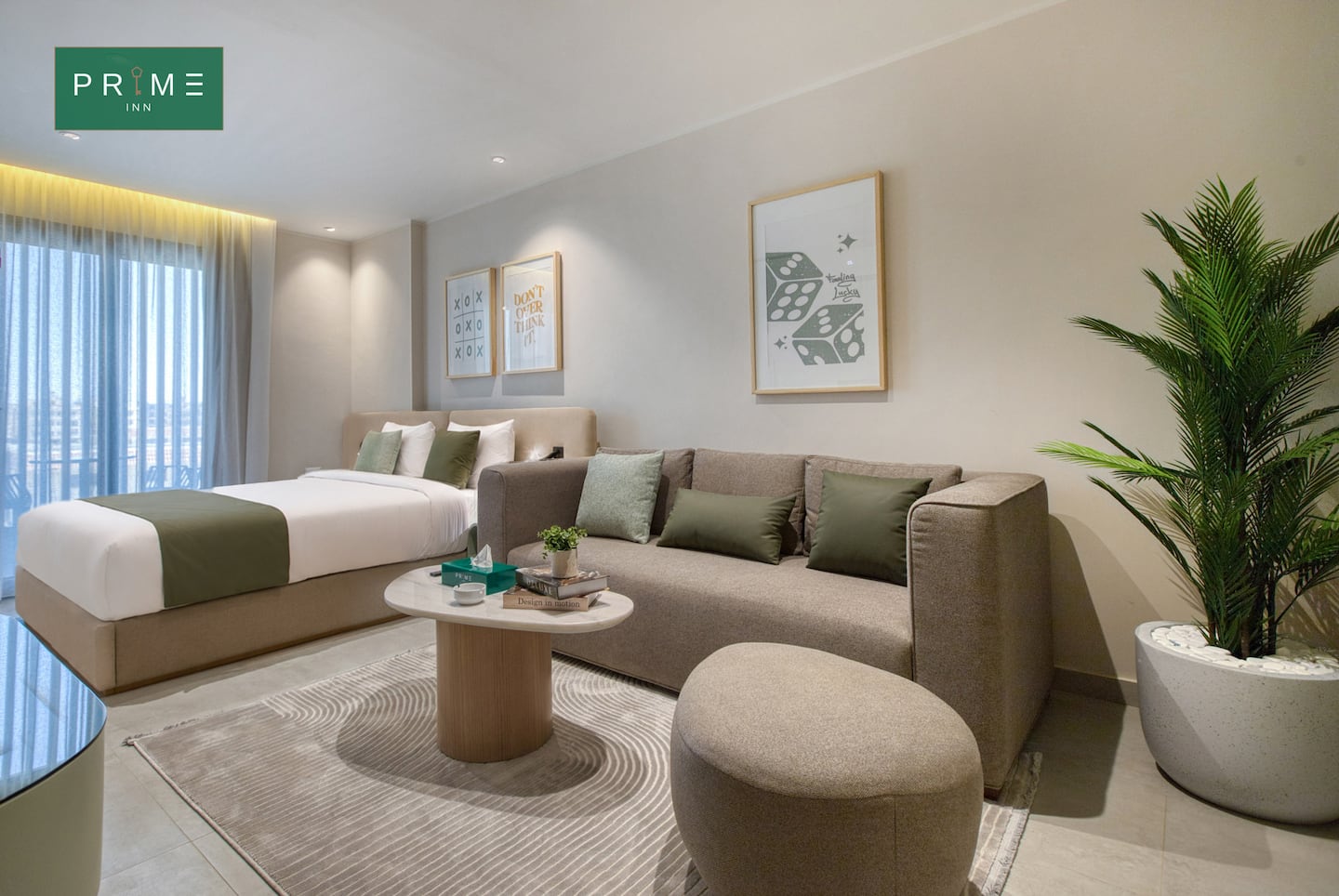 Standard Studio - Prime Inn Andalus New Cairo — Living Room in Prime Inn Andalus New Cairo, New Cairo, Egypt