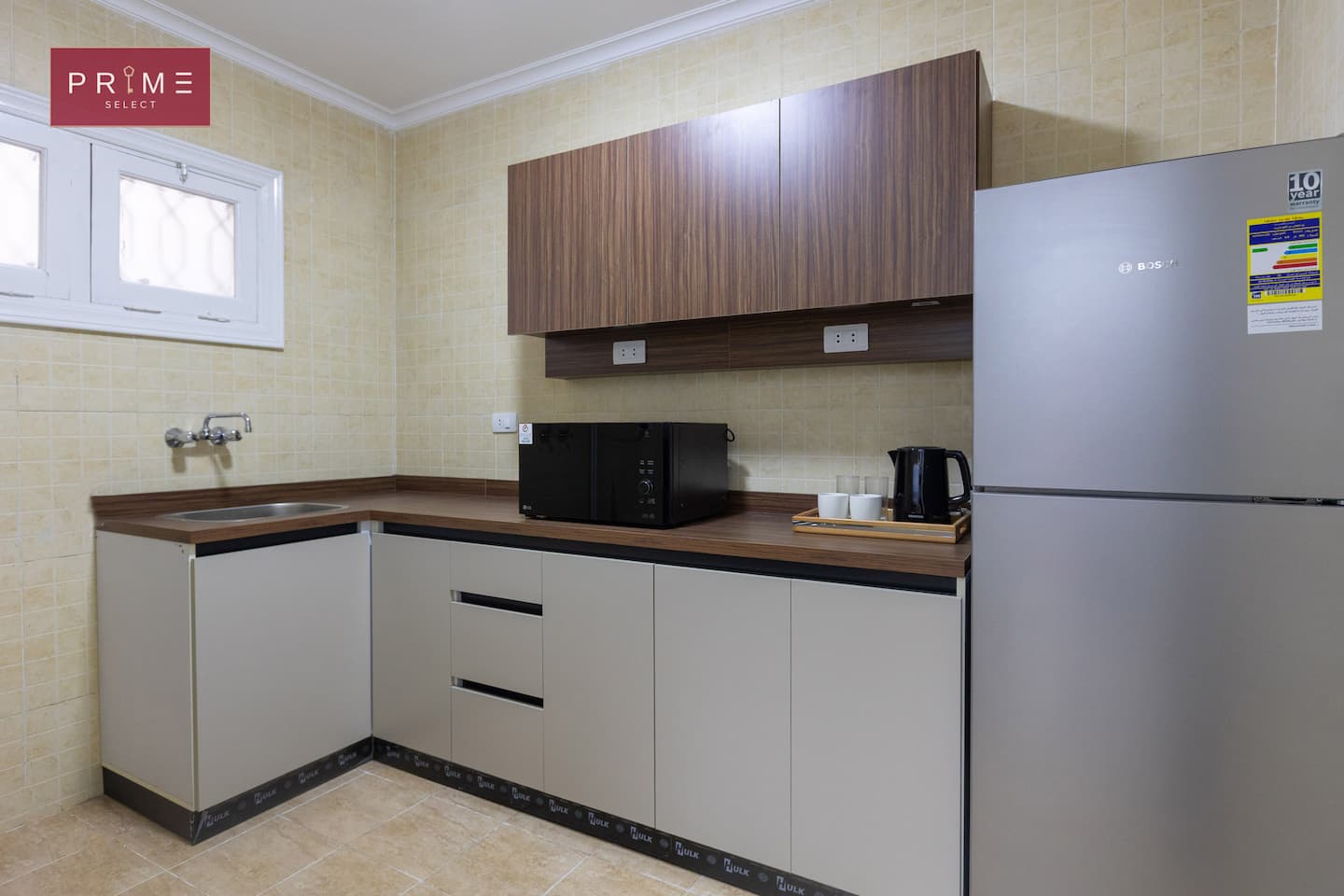 Sup. 2 BDR - Prime Select Raml Station Alexandria — Full Kitchen in Prime Select Raml Station Alexandria, Alexandria, Egypt — photo 3