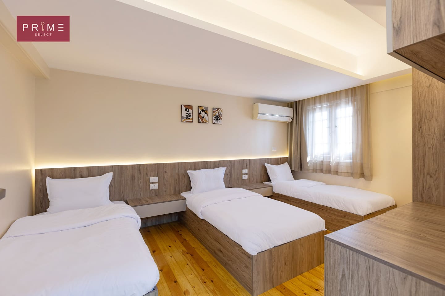 Sup. 2 BDR - Prime Select Raml Station Alexandria — Bedroom 2 in Prime Select Raml Station Alexandria, Alexandria, Egypt — photo 2