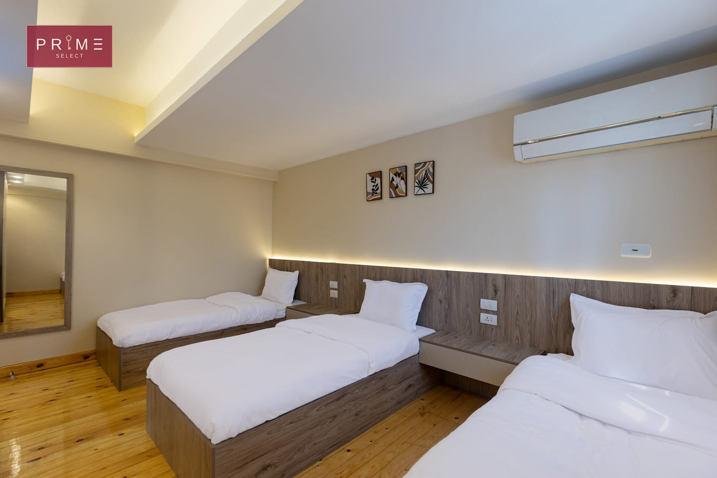 Sup. 2 BDR - Prime Select Raml Station Alexandria — Bedroom 2 in Prime Select Raml Station Alexandria, Alexandria, Egypt — photo 3